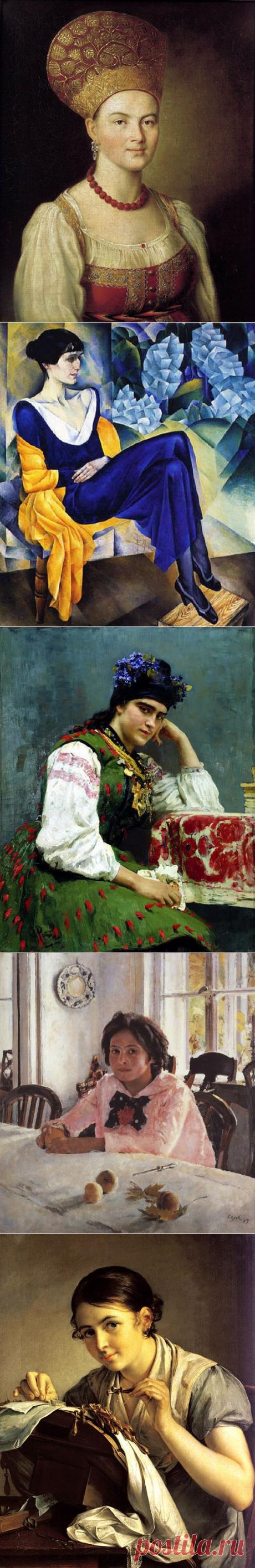 10 прекрасных женских портретов к 8 марта