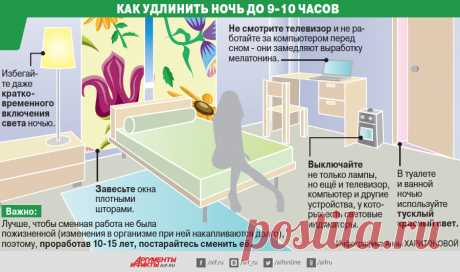 Темнота - залог здоровья. Свет по ночам увеличивает риск заболевания раком