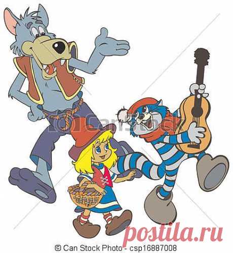 Векторные клипарты Glad, company - Personages, cartoon, 2-D, objects,... csp16887008 - Поиск клипартов, иллюстраций, рисунков и векторных графических изображений в формате EPS