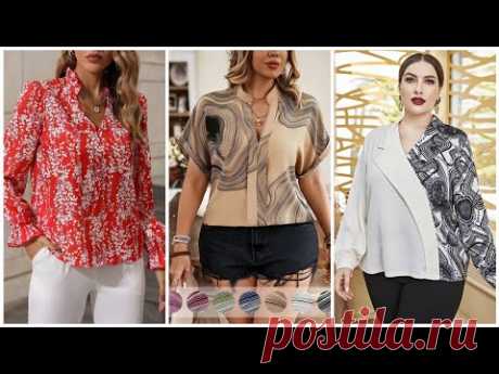 Moda 2025 BLUSAS BONITAS 100”Ideas De blusas bonitas MODELOS casuales 24/25