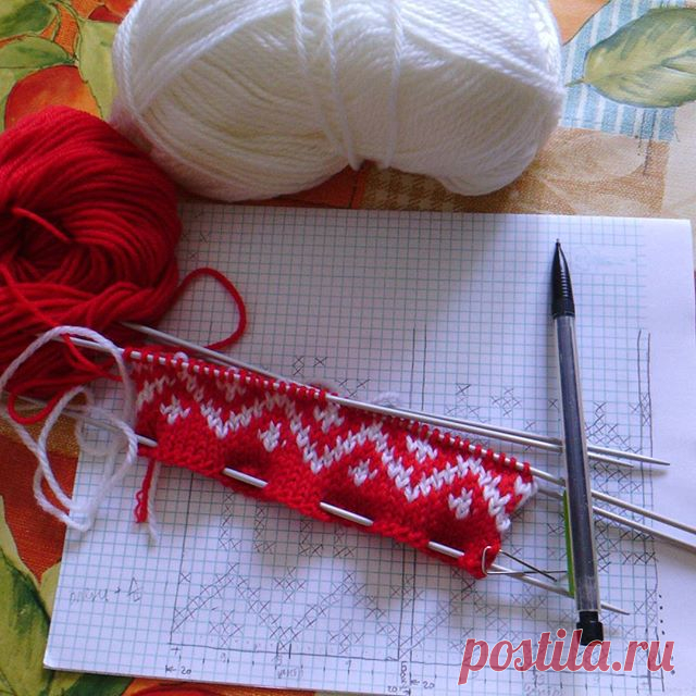 Доброе утро, друзья! Секретный процесс ;-) для маленькой девочки. Подолжение следует :-) ;-) #knitting #mylife #вязаниеназаказ #gerl #winter #скороновыйгод #спицы #екб #august #handmade #вязание