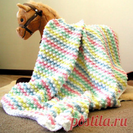 Baby Bubbles Crochet Afghan Pattern | AllFreeCrochet.com