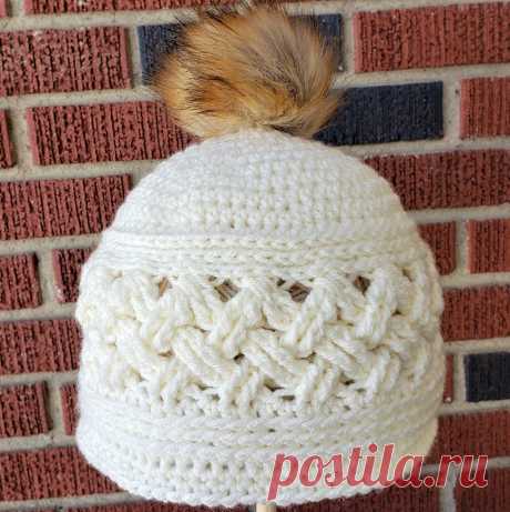 Crochet Celtic Weave Hat - Women's AND Children's Sizes - Free Crochet Pattern | Crafty Woman Shop
