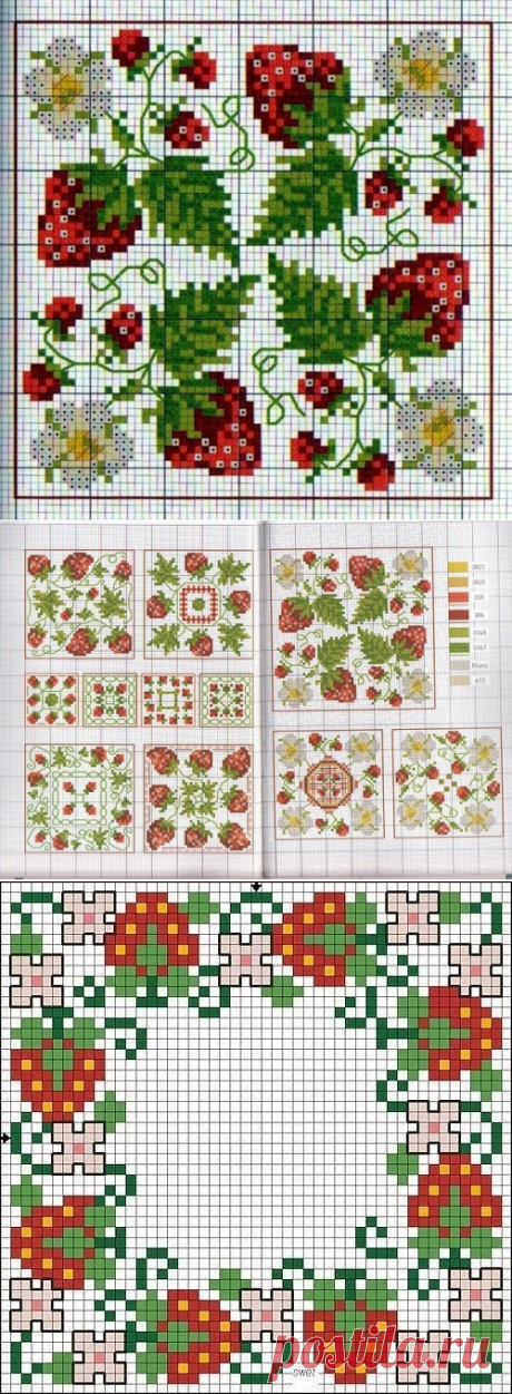 Бискорню с аппетитными клубничками — DIYIdeas