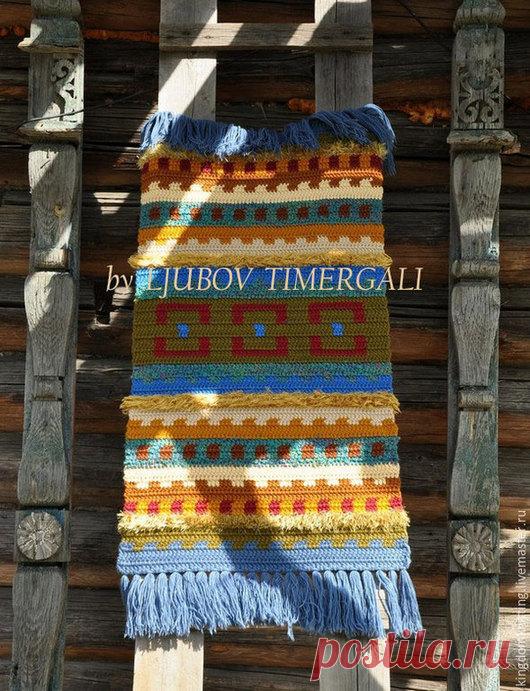 Купить Этно – ковер «Легенды цивилизации Майя» - ковер ручной работы, ковер