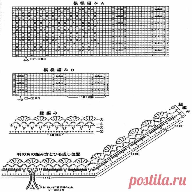«Красота японских мастериц» — 5 летних топов спицами | Вязание с Paradosik_Handmade | Дзен