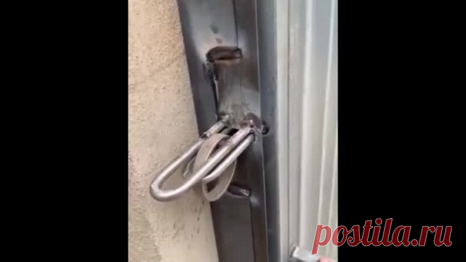 Самодельный замок, супер идея!