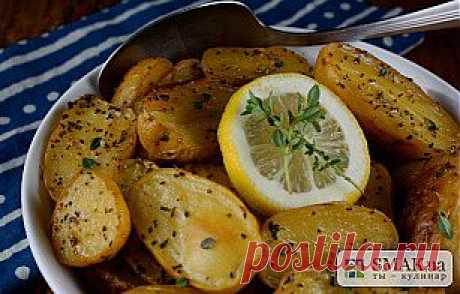 Рецепт: Картофель, запеченный с лимоном - Рецепты - Кулинарные рецепты, диеты, меню, рецепты блюд. Smak.ua: Ты - кулинар!