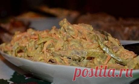 Оригинальный салат из языка и моркови на праздничный стол
Очень вкусно и сытно!
Ингредиенты:
Язык или говядина — 300 граммморковь — 3 штуик,соленные огурцы — 2 штуки,лук — 2 штуки,чеснок — 1-2 зубчика,майонез,черный перец,соль (если необходимо).
…