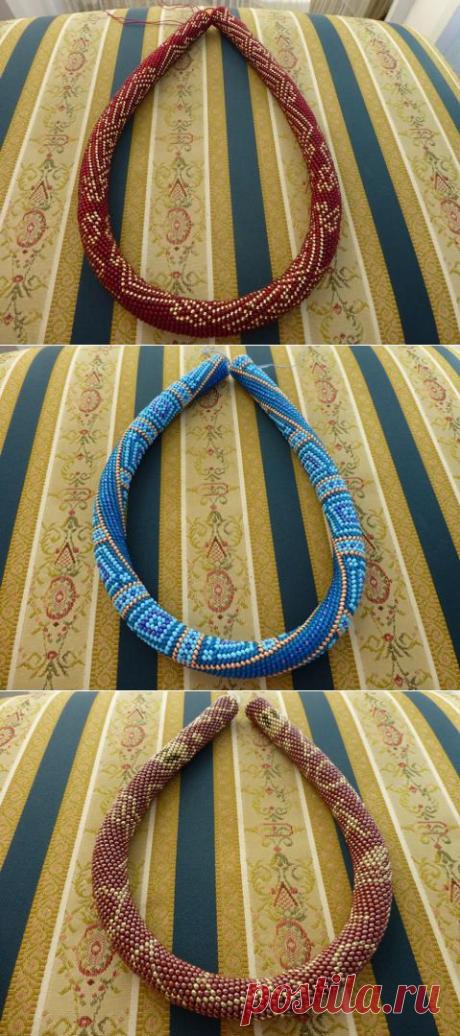 Жгуто-кучка. | biser.info - всё о бисере и бисерном творчестве