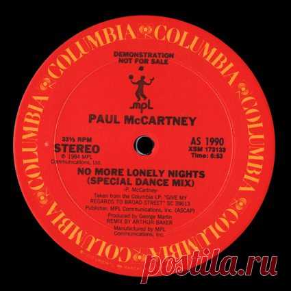 Paul McCartney - No More Lonely Nights (US 12'' Promo) (1984) Download Free on Musicvibez.News ,Album Daily update. Paul McCartney - No More Lonely Nights (US 12'' Promo) (1984)