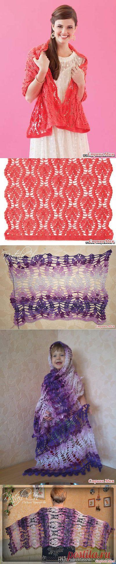 Палантиномания или как я вяжу подарок свекрови на ДР.: Дневник группы "Вяжем вместе он-лайн" - Страна Мам