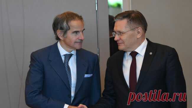 Гросси покинул Калининград, где провел переговоры с главой Росатома