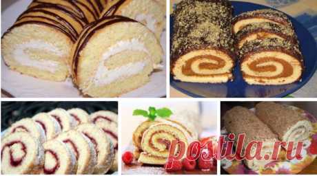 Быстрые рулетики к чаю: 5 рецептов