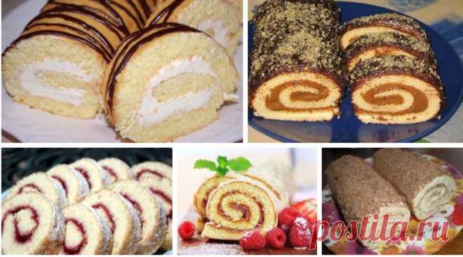 Быстрые рулетики к чаю: 5 рецептов