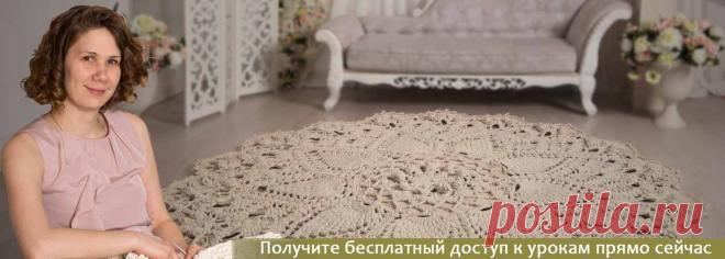 Как вязать рельефные ковры и зарабатывать на заказах