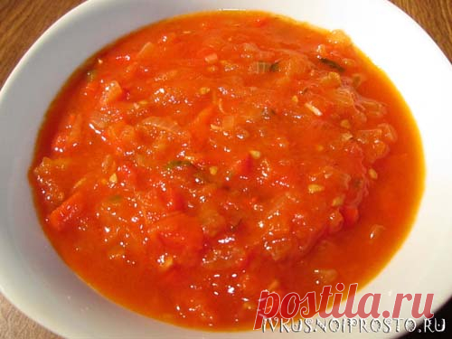 Домашний томатный соус - пошаговый рецепт с фото | И вкусно и просто