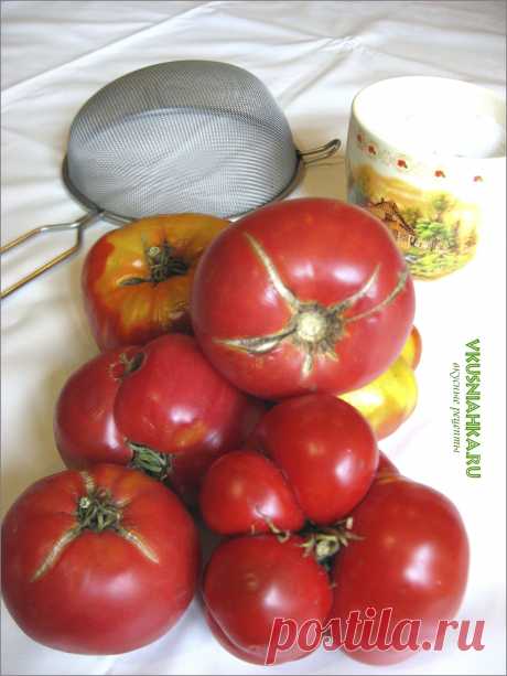 Томатный сок на зиму, томатный сок в домашних условиях | Вкусные рецепты