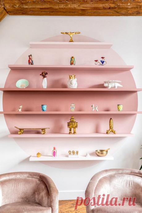 Использование техники омбре в интерьере