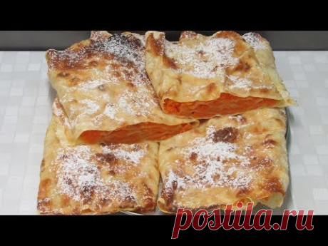 Много ТЫКВЫ и Никакой Возни с Тестом! Быстрые Вертуты с Тыквой - ВКУСНЯТИНА!!! Pie with pumpkin