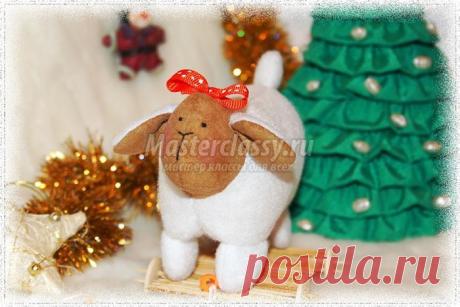 Символ Нового Года 2015 - Овечка своими руками