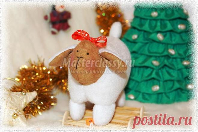 Символ Нового Года 2015 - Овечка своими руками