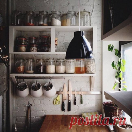 20 идей, как выжать максимум пространства из маленькой кухни