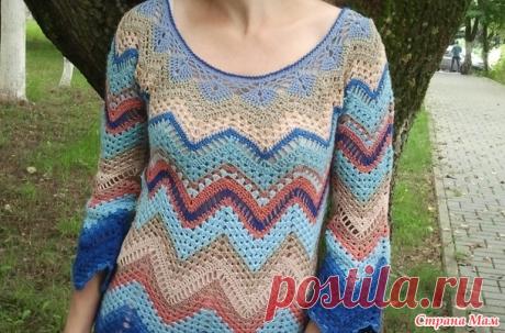 . Платье "Зигзаг" по мотивам Ванессы Монторо -