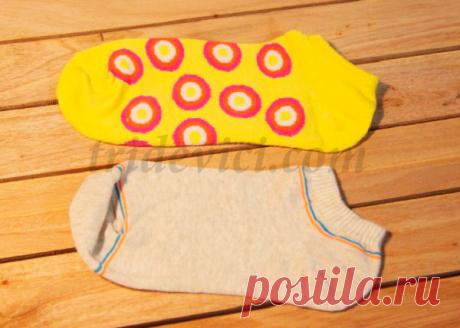 Улитка тильда из носка