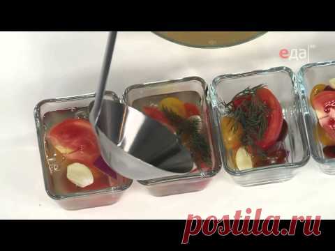 Заливное: 5 необычных рецептов / Простые рецепты/Заливное из помидоров