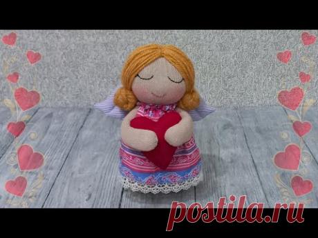 Чудесный  Ангелочек Своими Руками. Подарок на День Валентина❤️Cute Angel DIY.  Valentine's Day Gift