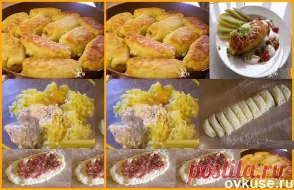 Картофельные рулеты - Простые рецепты Овкусе.ру