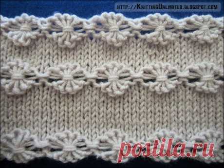 Flowers in a Row | Knitting Unlimited | Bloglovin’