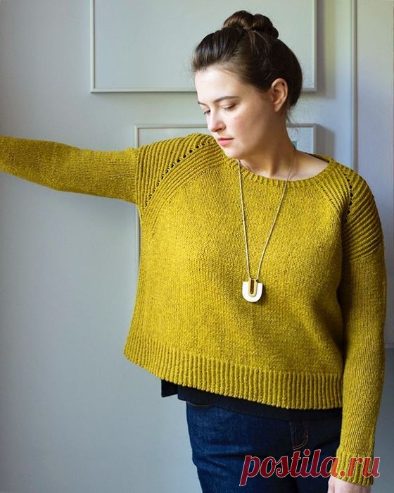 Стильный пуловер Citrine Light