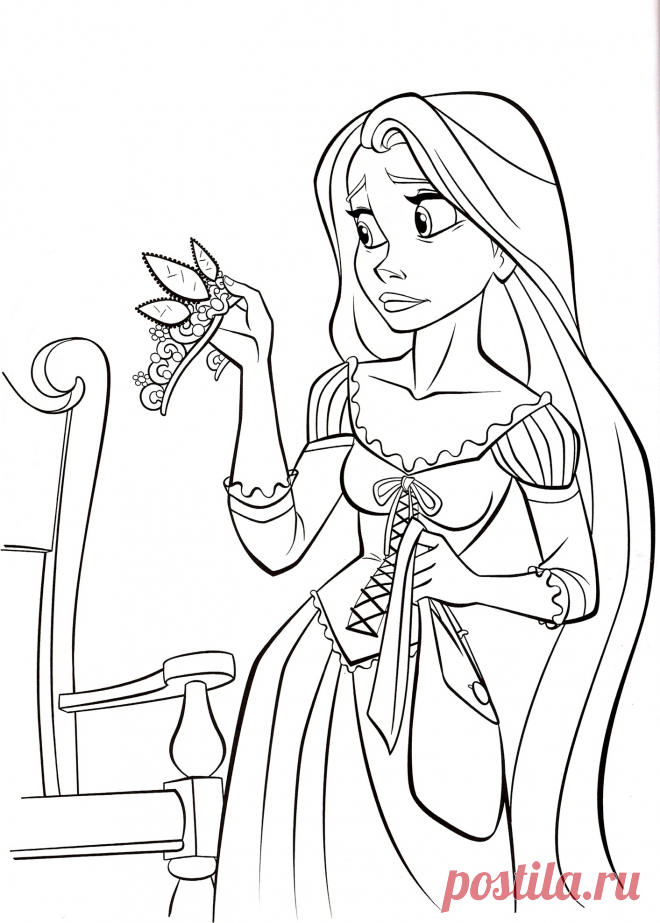 Раскраски для девочек 5, 6, 7 лет - детские раскраски распечатать бесплатно