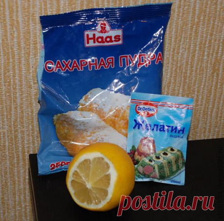 изготовление мастики.