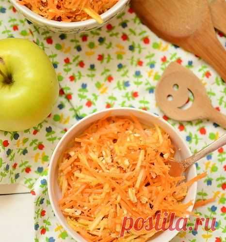 Морковный салат с кешью
