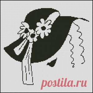 Монохром | Xrestik.com - Ниточку в иголочку | Скачать схемы на странице: 16