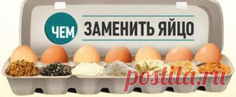 Чем заменить яйцо? | Мамам, женщинам, бабушкам и очень любознательным.
