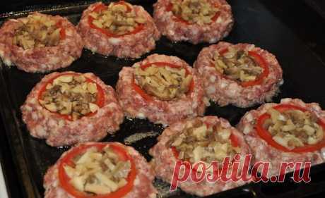 Фаршированные корзиночки, удивите ваших близких | БУДЕТ ВКУСНО | Яндекс Дзен