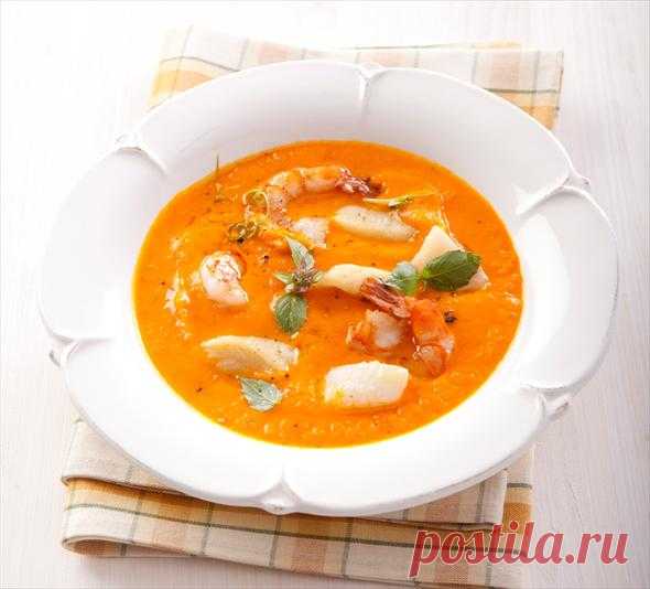 Пикантный суп из красного перца с сырными клецками - Кулинарные рецепты | EverydayMe Russia