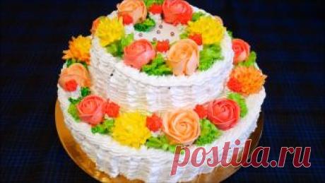 СБОРКА и ОФОРМЛЕНИЕ 2 х ярусного торта НОВОЕ видео на канале КАЖДЫЙ день !!! NEW video on the channel EVERY day !!! **************************************** Рецепт под ссылочками :The recipe under...