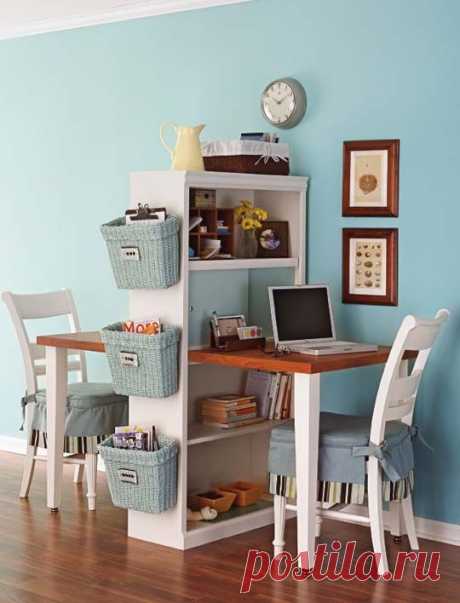 DIY Project: Double Desk Bookcase