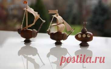 ПОДЕЛКИ ИЗ ЖЕЛУДЕЙ