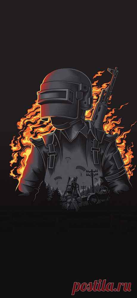 Обои на телефон вертикальные из игры pubg.