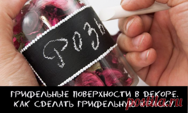 Как сделать делать грифельную краску