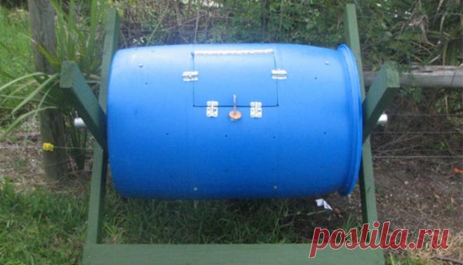 Самодельный компостер, который быстро превращает отходы в компост | дачные хитрости