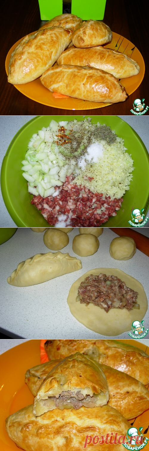 Пирожки из нежнейшего теста почти 