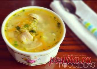 Куриный суп с булгуром - рецепт приготовления с фото