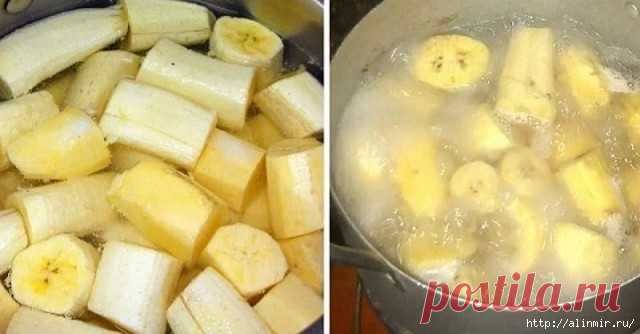 Бананы с корицей перед сном